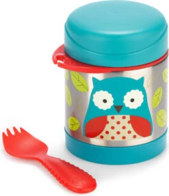 Skip Hop Zoo Thermoskanne Für Essen Mit Einer Gabel - Eule