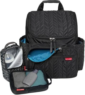 Skip Hop Wickelrucksack FORMA, Schwarz 3 Skip Hop Wickelrucksack FORMA, Schwarz