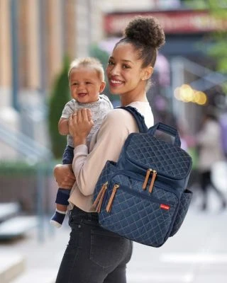 Skip Hop Forma Wickelrucksack, Blau 5 Skip Hop Forma Wickelrucksack, Blau – Bild 3