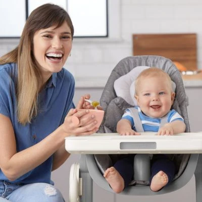 Skip Hop Breischalen Easy Grab, Grau/koralle 4 Skip Hop Breischalen Easy Grab, Grau/koralle – Bild 2