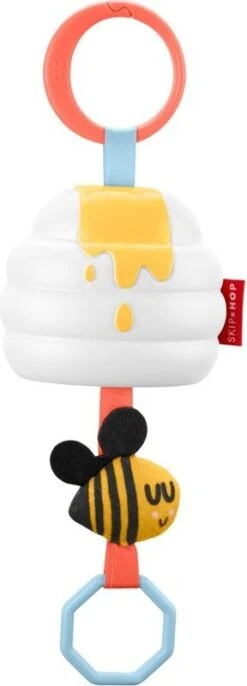 SKIP HOP C-Ring-Spielzeug, Vibrierendes ABC & Me Beehive Jitter 0m +