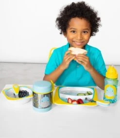 Skip Hop Zoo Thermoskanne Für Futter Mit Löffel / Gabel Shark 325ml, 12m + -Skip Hop 22cce10b15214e354ae96491fc826dd3