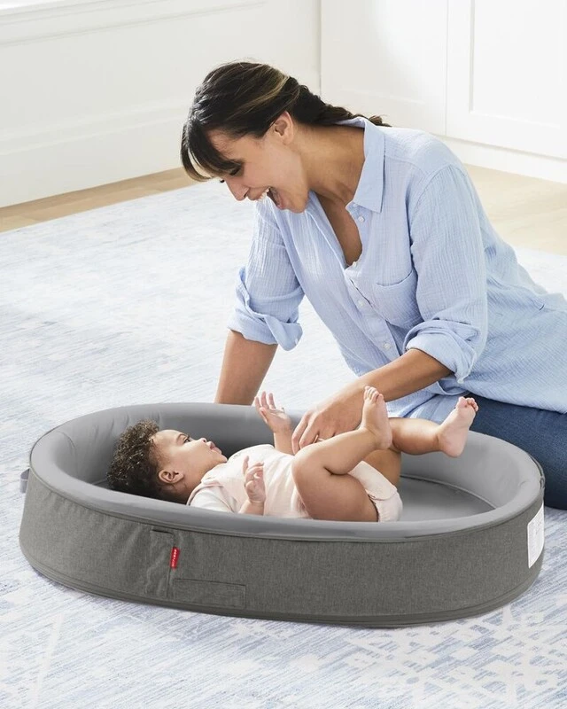 SKIP HOP Nest Für Baby Grey Melange 0m + 7 SKIP HOP Nest Für Baby Grey Melange 0m + – Bild 5