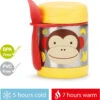 Skip Hop Zoo Thermoskanne Für Essen Mit Einer Gabel - Affe