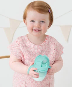 SKIP HOP Wachstumsbecher Sip-to-Straw Teal 6 M + -Skip Hop 4da5e3a121a4b91d78310e7c2d7651f0