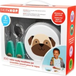 SKIP HOP ZOO Essgruppe 5-tlg. Mops 12m+