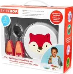 SKIP HOP ZOO Essgruppe 5-tlg. Fox 12m +