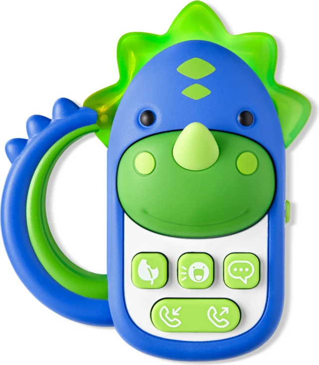 SKIP HOP Spielzeug-Musiktelefon Dinosaurier 6 M + 3 SKIP HOP Spielzeug-Musiktelefon Dinosaurier 6 M +