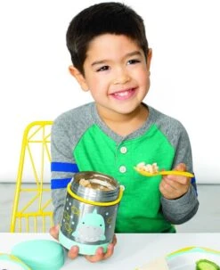 Skip Hop Zoo Thermoskanne Für Futter Mit Löffel / Gabel Shark 325ml, 12m + -Skip Hop 6a67e3379b46e8df3a7bd6c383e29066