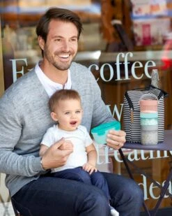 Skip Hop Set Mit 3 Reise-Lebensmittelbehältern Koralle/Blaugrün -Skip Hop 8dff59e19224171189d9c019bc270e80