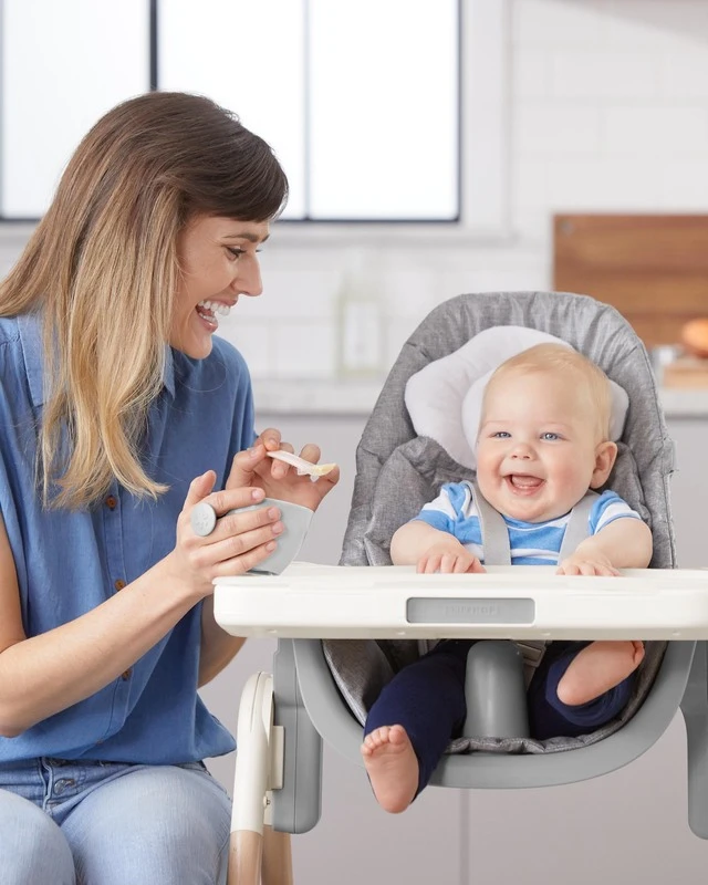 Skip Hop Schüsseln Mit Deckel Und Halter Easy Grab Grey, Teal 2 X 240ml, 3m + 7 Skip Hop Schüsseln Mit Deckel Und Halter Easy Grab Grey, Teal 2 X 240ml, 3m + – Bild 5