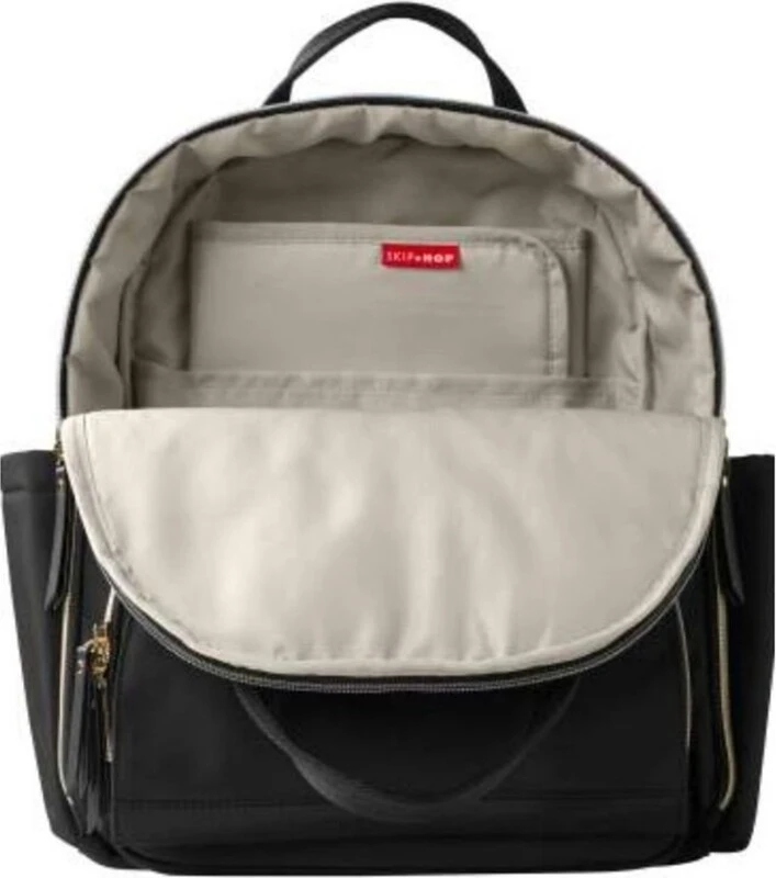 SKIP HOP Wickeltasche / Rucksack Envi-Luxe Black 5 SKIP HOP Wickeltasche / Rucksack Envi-Luxe Black – Bild 3