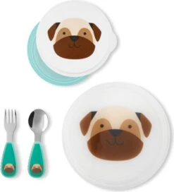 SKIP HOP ZOO Essgruppe 5-tlg. Mops 12m+ -Skip Hop b6f9ae1777754670f09a835707140536