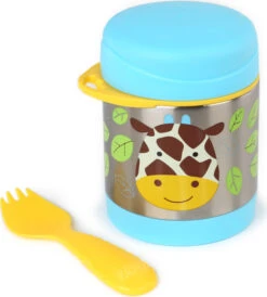 Skip Hop Zoo Thermoskanne Für Essen Mit Einer Gabel - Giraffe