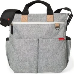 Skip Hop Duo Signature Wickeltasche - Grau Melange