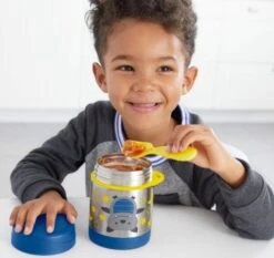 Skip Hop Zoo Thermoskanne Für Futter Mit Gabel - Bat 12m + -Skip Hop bf87261b9b31645572c2ebf55f175759