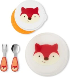 SKIP HOP ZOO Essgruppe 5-tlg. Fox 12m + -Skip Hop d50b89390c4ee43d786f3d9856fd0f90