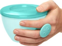 Skip Hop Schüsseln Mit Deckel Und Halter Easy Grab Grey, Teal 2 X 240ml, 3m + 16 Skip Hop Schüsseln Mit Deckel Und Halter Easy Grab Grey, Teal 2 X 240ml, 3m + -Skip Hop dae73c4a47363fc00dd744e0d64538ae