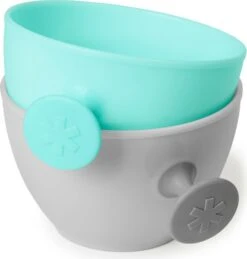 Skip Hop Schüsseln Mit Deckel Und Halter Easy Grab Grey, Teal 2 X 240ml, 3m + 20 Skip Hop Schüsseln Mit Deckel Und Halter Easy Grab Grey, Teal 2 X 240ml, 3m + -Skip Hop e19cc4eaa1328baacd6acd06aaed14e7