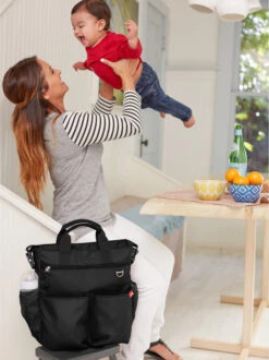 Skip Hop Duo Signature Wickeltasche - Schwarz -Skip Hop ec265639a26a652008bc2ca55e591af6