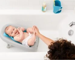 SKIP HOP Klappbarer Badesessel Moby Blau 0-6m -Skip Hop f496dd12d140ec8596d17994620ad71c