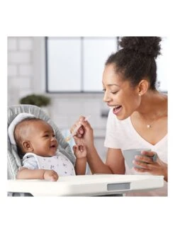 Skip Hop 2er-Set: Esslernlöffel In Grau/ Rosa -Skip Hop skip hop 2er set esslernloffel in grau rosa 3