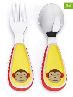 Skip Hop 2tlg. Besteck "Affe" In Gelb
