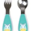 Skip Hop 2tlg. Besteck "Einhorn" In Türkis/ Silber -Skip Hop skip hop 2tlg besteck einhorn in turkis silber