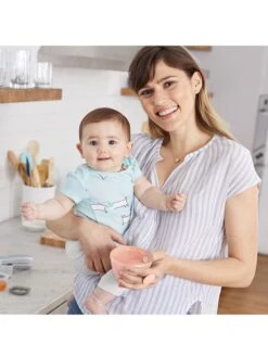 Skip Hop 2tlg. Set: Esslernschalen "easy Grab" In Grau/ Rosa - 2x 240ml -Skip Hop skip hop 2tlg set esslernschalen easy grab in grau rosa 2x 240ml 9