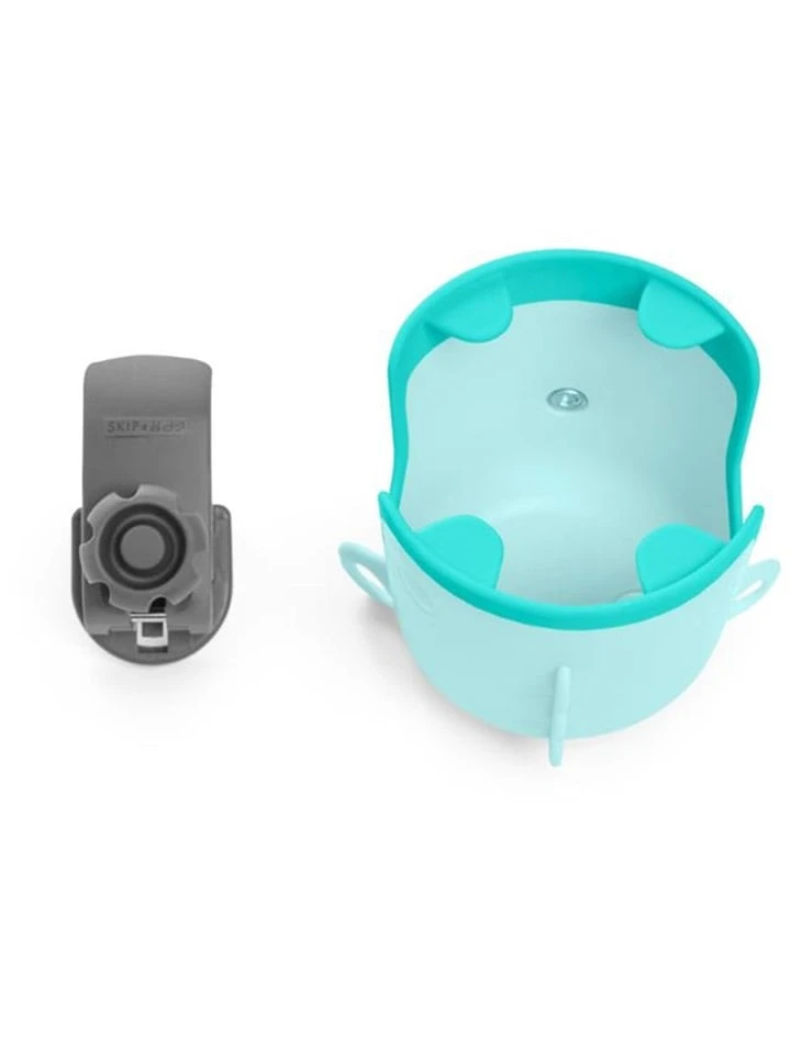 Skip Hop Becher-Kinderwagenhälter In Blau/ Grau - (L)11,9 X (B)13,3 X (H)10,9 Cm 4 Skip Hop Becher-Kinderwagenhälter In Blau/ Grau - (L)11,9 X (B)13,3 X (H)10,9 Cm – Bild 2