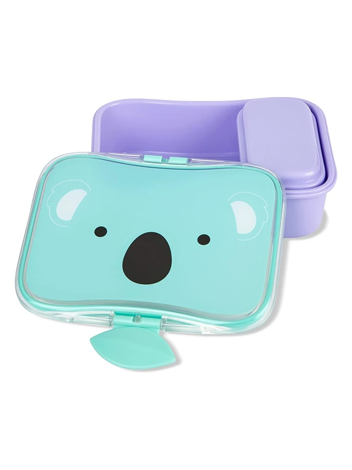 Skip Hop Brotdose "Koala" In Flieder/ Türkis - (B)13,6 X (H)13,6 Cm 4 Skip Hop Brotdose "Koala" In Flieder/ Türkis - (B)13,6 X (H)13,6 Cm – Bild 2